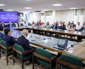 Visita da delegação de Macau à UnB. 14/10/2025 Foto: Beto Monteiro/Ascom UnB